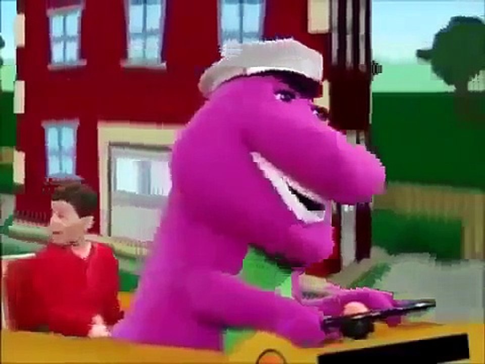 Barney I love you song, wheels on the bus and old mcdonald had a farm