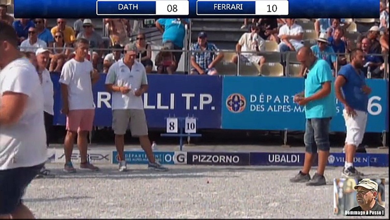 64ème de finale de l'Europétanque Département des Alpes-Maritimes à Nice 2015 : DATH vs FERRARI