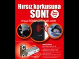 Alarmlı çelik kapı emniyet mandalı (kilidi) tanıtım videosu, inox alarmlı kilit nasıl çalışıyor? (www.hirdavatfirsati.com)