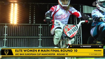 REPLAY MAIN FINALS ROUND 10 BMX EUROPEAN CUP MANCHESTER 2015