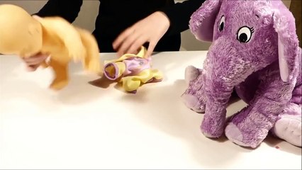 Baby Doll Goes Potty with Real Looking Play Doh Poo Feces