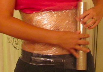 Kako smršati u struku pomoću folije