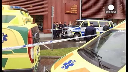 One dead, four injured after sword attack at school in Sweden