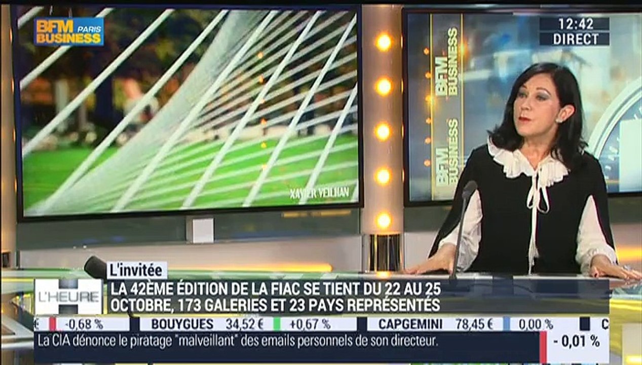 "Le marché de l'art dans le monde se porte bien", Jennifer Flay - 22/10