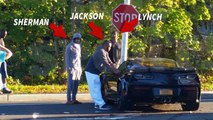 Marshawn Lynch On the Scene After Drag Race ... Teammate Fred Jackson Crashes
