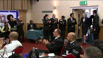 Theresa May: Diversity integral to UK police force