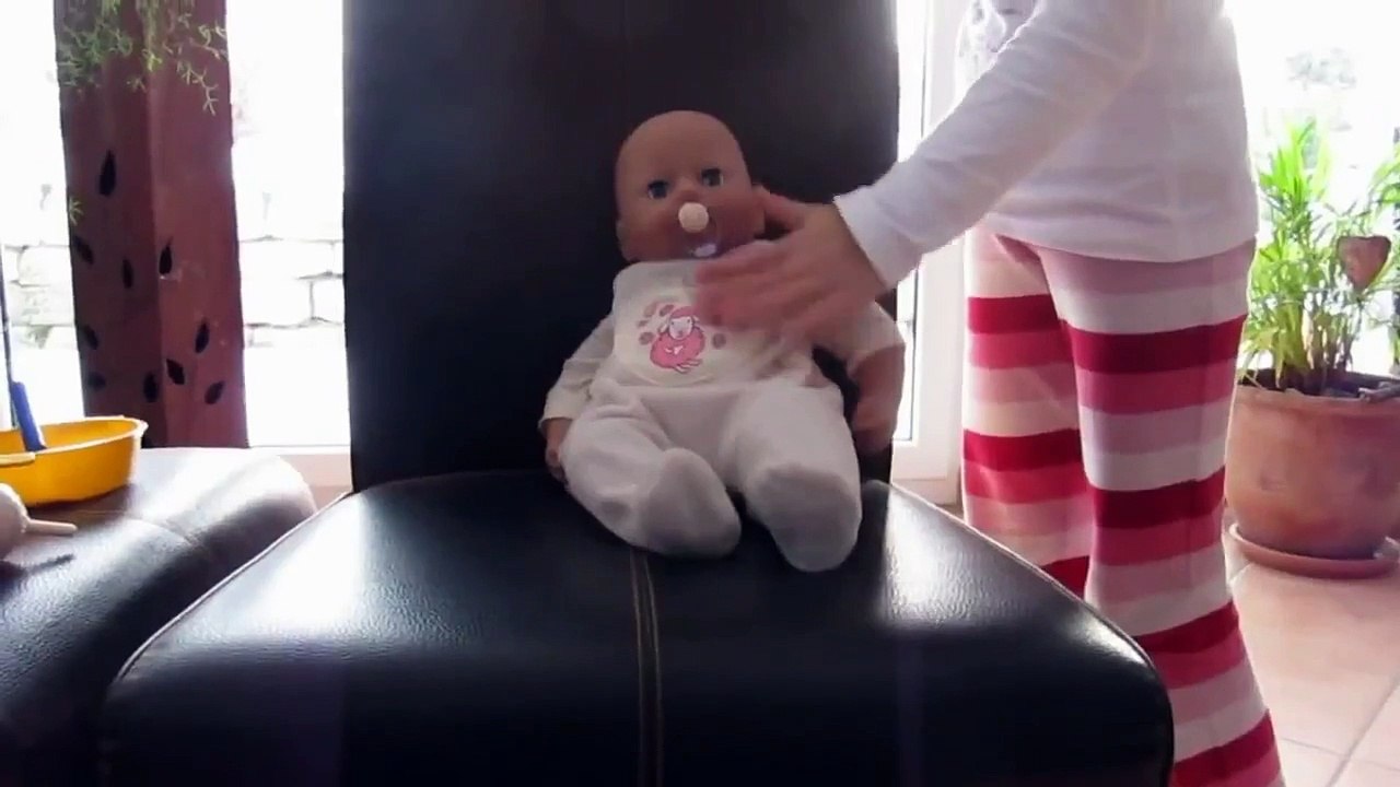 Baby Annabell Doll Playing