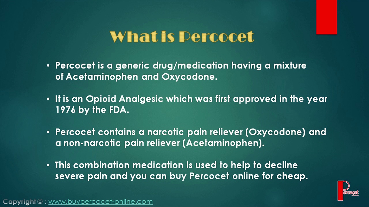 How to Order Percocet Online | Buy percocet Online