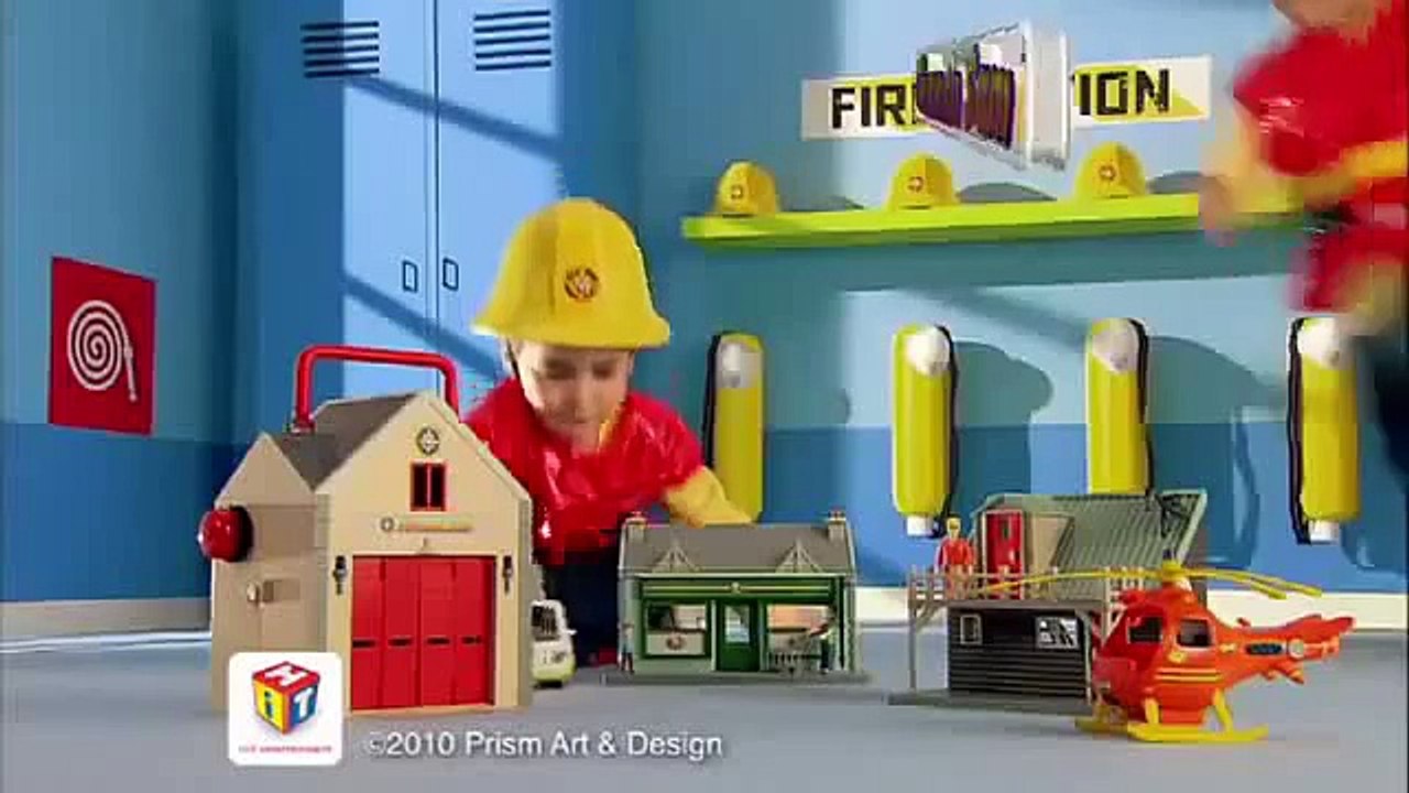 Fireman Sam Fire Station Playset Commercial