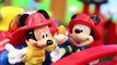 New Duck Mickey Mouse Pop Up Hot Dog Shop with Fireman Mickey Mouse Minnie Mouse Goofy and Pluto