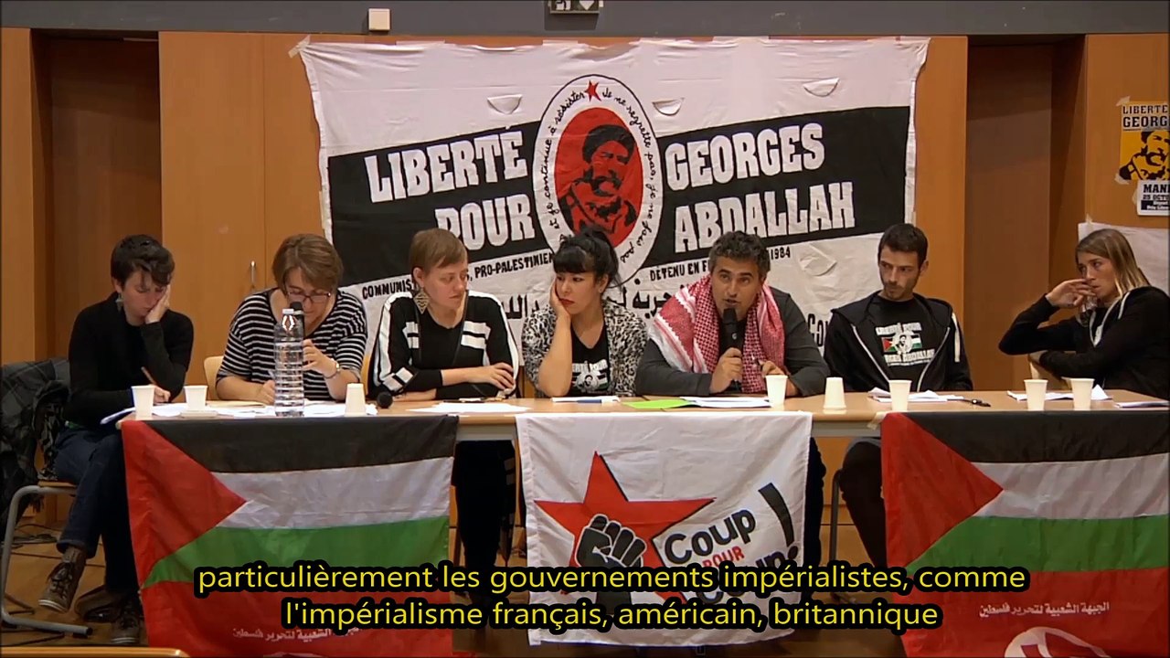 Soutien de Khaled Barakat à Georges Ibrahim Abdallah (oct 2014)