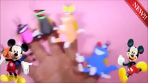 Finger Family Oggy and the cockroaches Play Doh Nursery Rhyme Song Mickey Mouse Finger Fam