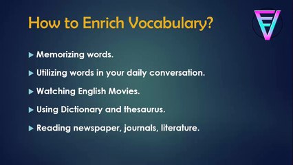 Tips to Memorize vocabulary