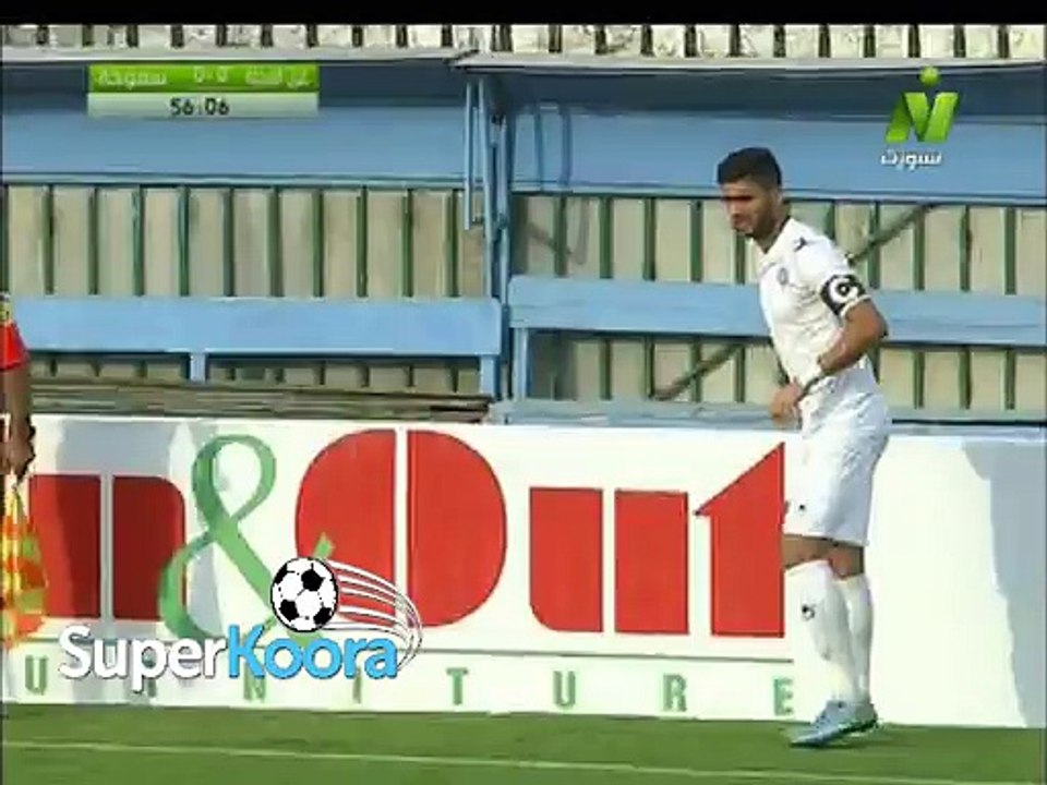 اهداف مباراة ( غزل المحلة 0-1  سموحة	) الأسبوع 1 - الدوري المصري الممتاز 2015/2016