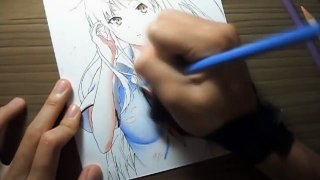 Speed Drawing Mashiro Shiina from Sakurasou no Pet na Kanojo