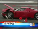 Eddie Griffin ferrari Enzo Crash