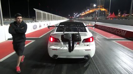 EKanooRacings Lexus ISF Twin Turbo Crash