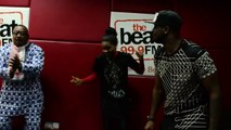Kaffy & Peter P Square dancing on the Morning Rush