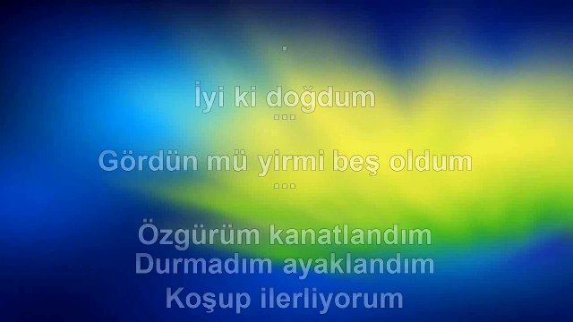 Nil Karaibrahimgil - Çocukta Yaparım Kariyerde - 2004 TÜRKÇE KARAOKE