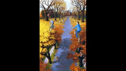 Optical illusion picture by Rob Gonsalves