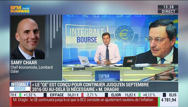 Spéciale BCE: Mario Draghi a été très ouvert à une accentuation de la politique monétaire, il a ouvert la voie à une extension du QE , Samy Chaar – 22/10