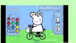 Peppa Pig HD Movie For Kids Peppas Painting Color Game Episodes Color For Movie