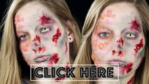 Zombie Halloween Body Paint Tutorial | Elsa Rhae