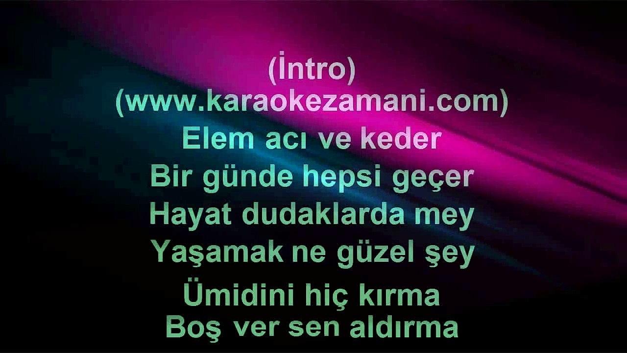 Nilüfer - (Feat. Kargo) - Yaşamak Ne Güzel Şey - (2013) TÜRKÇE KARAOKE