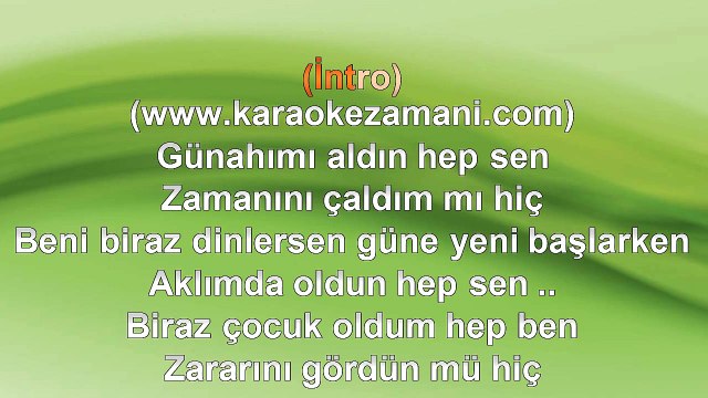 Nilüfer - Zalimin Kararı - Pop - 2010 TÜRKÇE KARAOKE