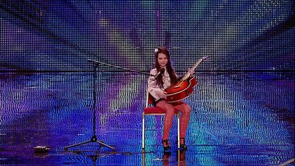 Lauren Thalia Turn My Swag On - Britain's Got Talent 2012 audition - International version - Global TV