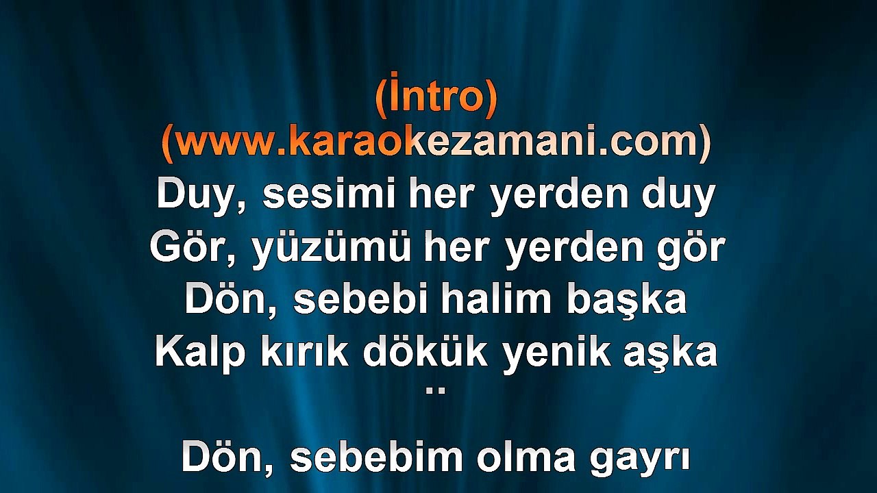 Niran Ünsal - Haktan - 1996 TÜRKÇE KARAOKE