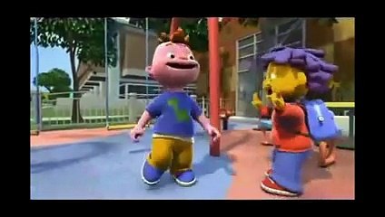 Personagens de "Sid, o Cientista" dançando a abertura do "Fantástico" (versão 1983)