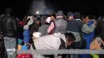La ville slovène de Brezice tente de gérer les flux de migrants