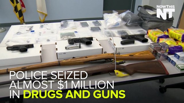 Police Seize Nearly $1 Million Worth Of Drugs & Weapons In Maryland