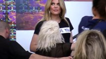 Khloe Kardashian Is Full Of Love At LAX