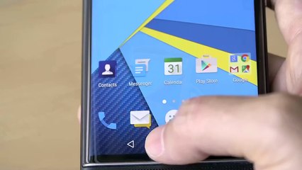 Présentation du BlackBerry Priv