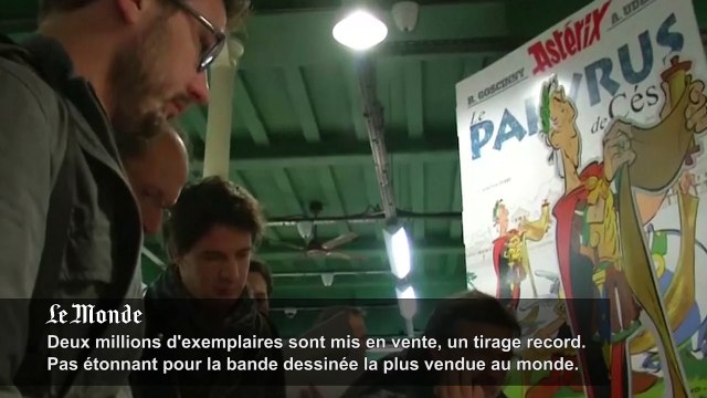 Astérix : sortie du nouvel album, Le Papyrus de César