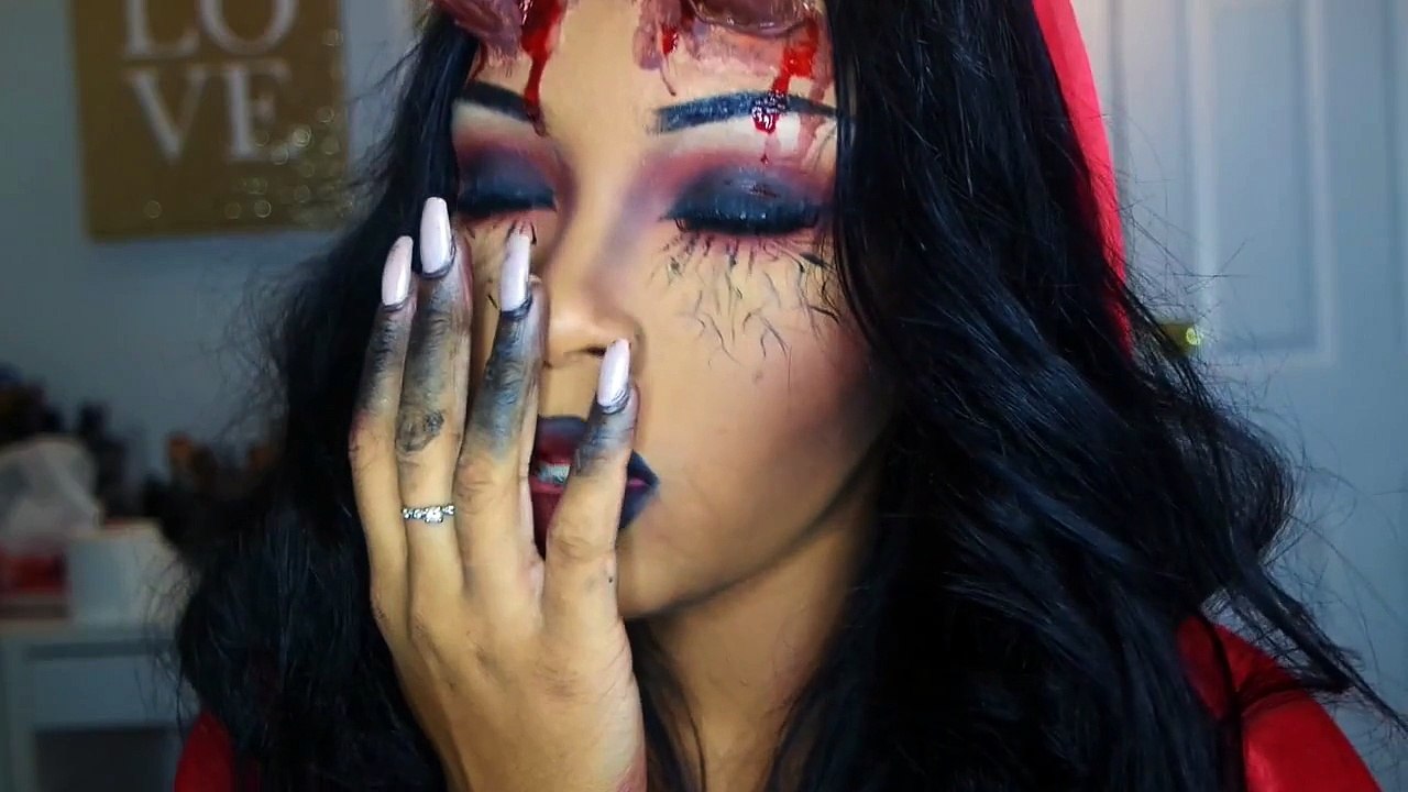 TWILIGHT DEMON HALLOWEEN TUTORIAL 2015