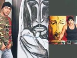 Salman khan painting pictures | Collection of Salmans Art work (Paintings)