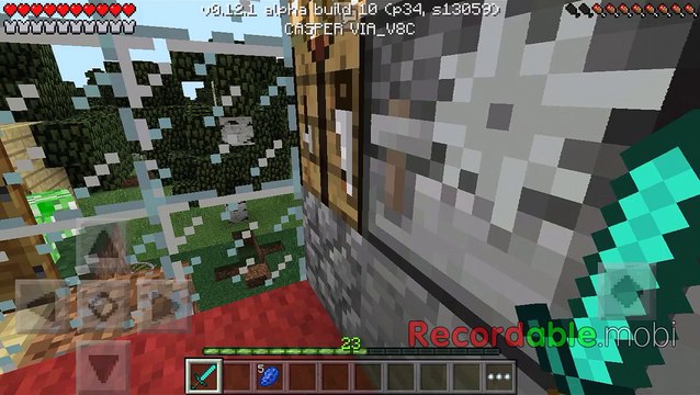 //Minecraft PE 0.12.1 büyü nasıl basılır//