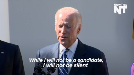 Biden's Speech About Not Running Was All About Subtext