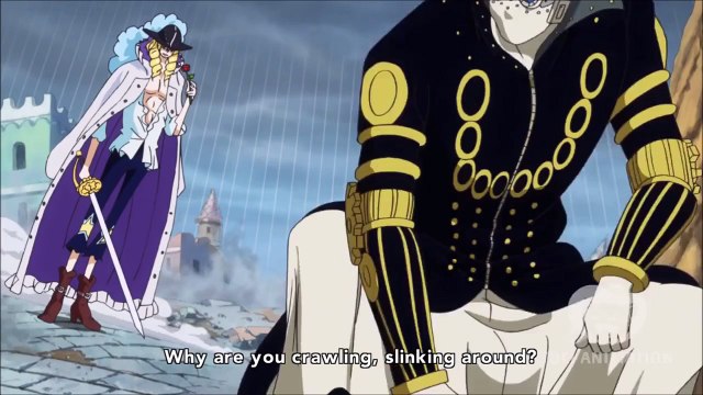 Gladius Punk Fest Vs Cavendish One Piece 711 [HD] 1080p