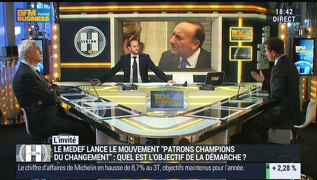 Patrons, champions du changement : Le Medef se mobilise pour mettre en place une politique de mixité dans les entreprises , Thibault Lanxade - 22/10