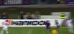 GOAL  Gajos M. - Fiorentina 0 - 2 Lech Poznan