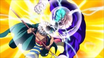 Sai Vs Lao-G Epic Scene DRILL Dragon Kick [HD] 1080p One Piece 710