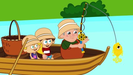 Kırmızı Balık Gölde _ Sevimli Dostlar _ Çocuk Şarkıları 2015