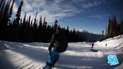 How to Cab Caballerial Buttering Trick (Regular) Snowboard Tricks