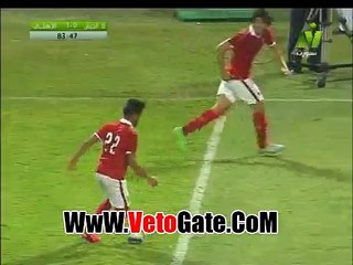 "ترقيصه"احمد حجازى امام لاعبى طلائع الجيش