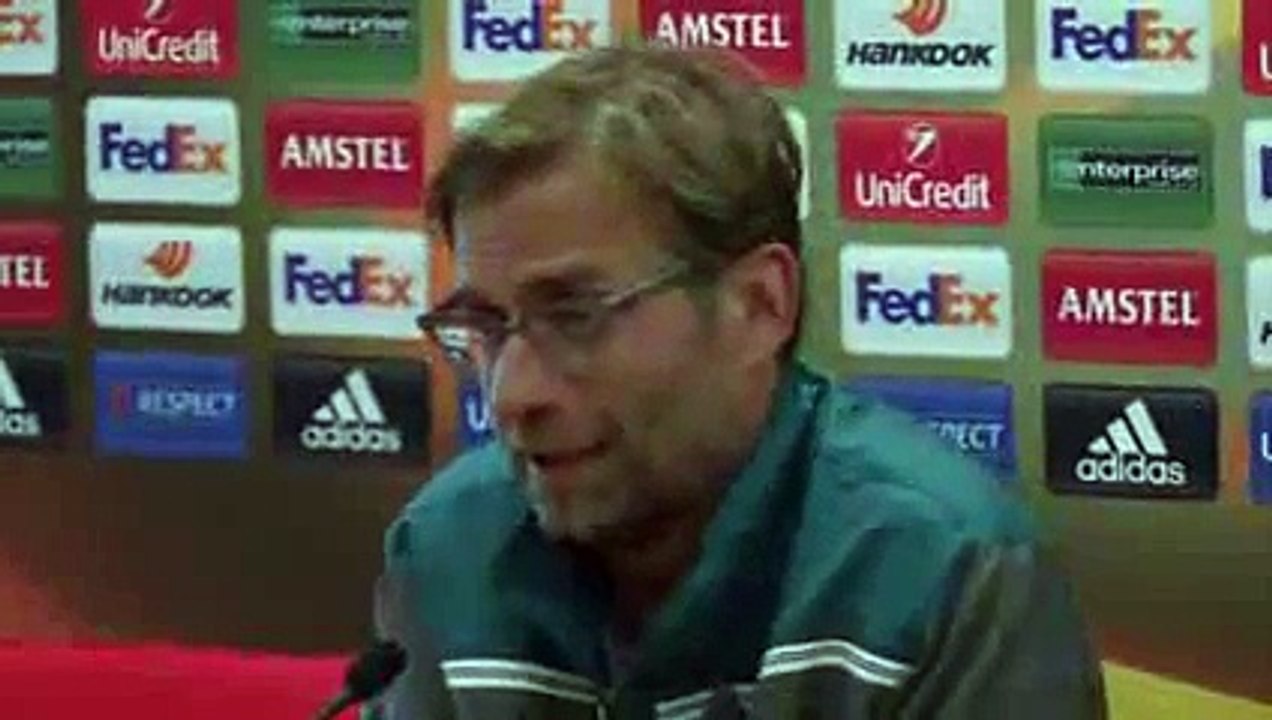 Liverpool v Rubin Kazan Jurgen Klopp excited for Anfield debut 2015