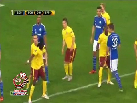 اهداف مباراة - شالكه 2-2 سبارتا براغ
